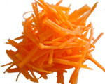 Julienne de carottes